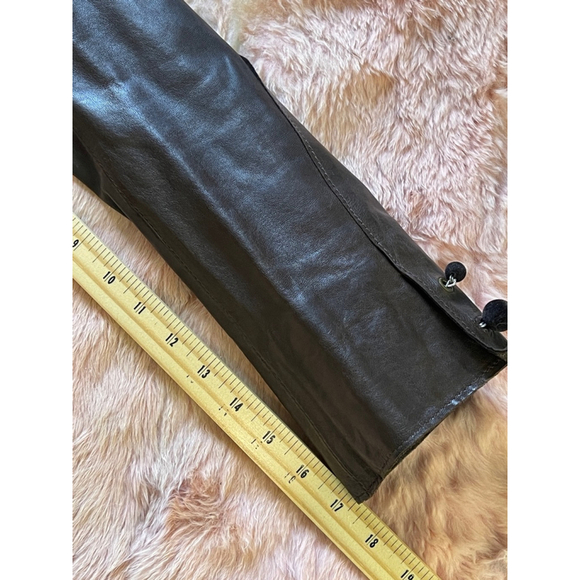 Women's Danier Leather Jacket XS Brown - Picture 9 of 12